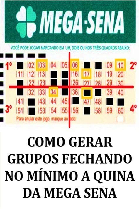gerador da mega sena combinações.